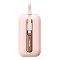 Joyroom JR-L012 Colorido Banco de Energía 10000mAh - USB-C y Cable Lightning, 22.5W