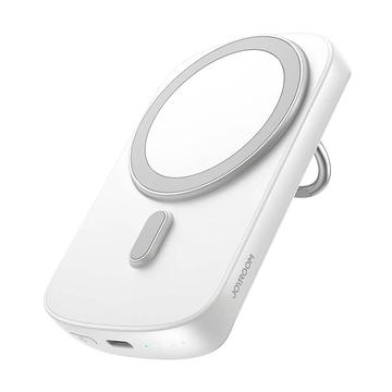 Joyroom JR-W030 Wireless Power Bank 6000mAh con soporte de anillo - 20W - Blanco