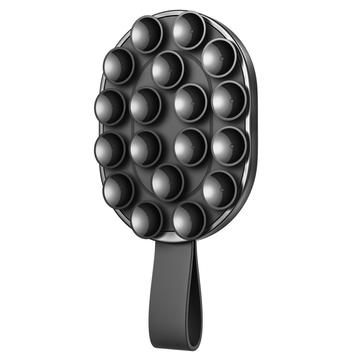 Joyroom JR-ZS393-S Soporte magnético de ventosa para teléfono - Soporte de silicona para teléfono - Negro