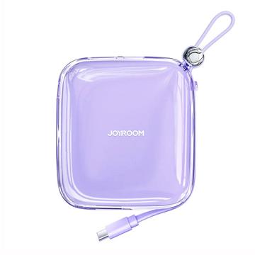 Joyroom Jelly JR-L002 USB-C Power Bank 10000mAh - 22.5W, USB-C, USB-A - Morado