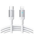 Cable USB-C / Lightning Joyroom S-CL020A10 Feifan Series - 2m - Blanco