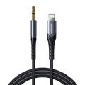 Joyroom SY-A02 Cable de audio de Lightning a 3,5 mm - 2 m - Negro