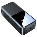 Mini Power Bank Rápido 10000mAh - 2x USB - Negro