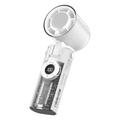 K-811 Ventilador de mano Mecha transparente - Blanco