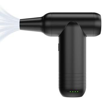 K9413B Plumero de Mano / Soplador de Aire para Limpieza de Ordenadores - 80000RPM - Negro