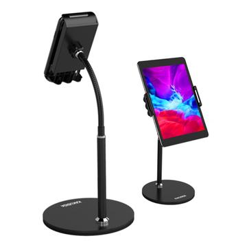 KAKUSIGA KSC-463 Jingtai Series Phone Tablet Holder Rotación de 360 grados Metal Hierro ABS Soporte de escritorio