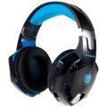 KOTION EACH G2000BT Auriculares estéreo para juegos con cancelación de ruido y micrófono desmontable - Azul