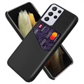 Carcasa con Ranura para Tarjeta KSQ para OnePlus 7T - Negro