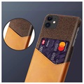 KSQ iPhone 11 Case with Card Pocket - Coffee