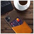 KSQ iPhone 11 Case with Card Pocket - Coffee