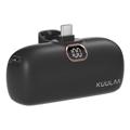 Batería externa compacta Kuulaa KL-YD42-C2 - 18W, 5000mAh - Negro