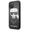 Carcasa Karl Lagerfeld Ikonik para iPhone 11 Pro Max - Negra