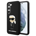 Funda de Silicona Karl Lagerfeld Ikonik para Samsung Galaxy S23 5G - Negro