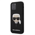 Funda de Silicona Karl Lagerfeld Ikonik para iPhone 11 - Negro