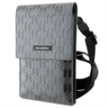 Bolso de Hombro Karl Lagerfeld para Smartphone - Monogram Plate - Plateado