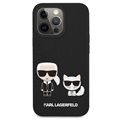 Funda de Silicona Karl Lagerfeld Ikonik para iPhone 11 - Negro