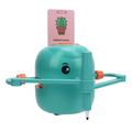 Robot de Aprendizaje Artístico Infantil Máquina de Dibujar con 100 Fichas de Actividades - Verde
