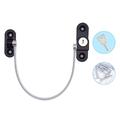 Cierre de seguridad para niños / Soporte de seguridad con cable para ventanas, puertas y armarios