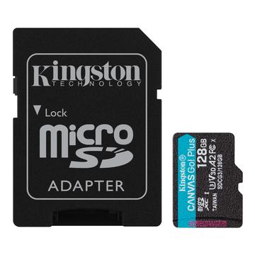 ¡Kingston Canvas Go! Plus microSDXC con adaptador SDCG3/128GB - 128GB