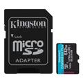 ¡Kingston Canvas Go! Plus microSDXC con adaptador SDCG3/512GB - 512GB