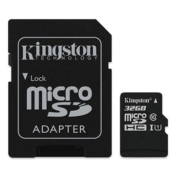 Tarjeta de Memoria MicroSDHC Kingston Canvas Select SDCS/32GB - 32GB