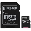 Tarjeta de Memoria MicroSDXC Kingston Canvas Select SDCS/64GB - 64GB