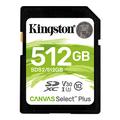 Tarjeta de memoria Kingston Canvas Select Plus SDXC SDS2 - 512GB