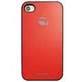 Carcasa Krusell GlassCover para iPhone 4 / 4S - Rojo