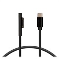 Cable de Carga USB-C 4smarts - Microsoft Surface Pro 6, 5, 4, 3, Surface Book - 1m
