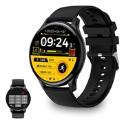 Ksix Core AMOLED Smartwatch con Modos Deporte/Salud - Negro