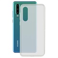 Carcasa Ultradelgada de TPU Ksix Flex para Huawei P30 - Transparente