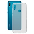 Carcasa Ultradelgada de TPU Ksix Flex para Huawei Y6 (2019) - Claro