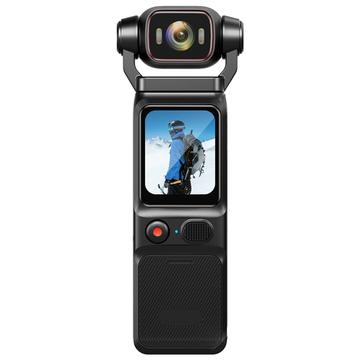 L18 Cámara de acción 4K con pantalla táctil y estabilización giroscópica - 32GB - Negro