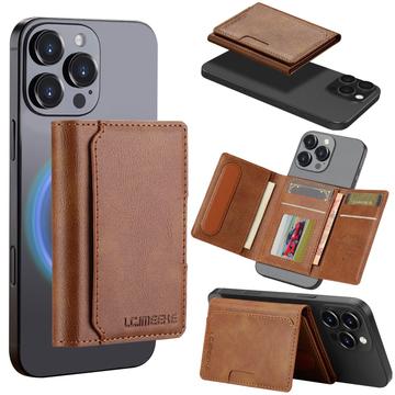 LC.IMEEKE Tarjetero magnético con función Kickstand