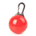 Colgante Luminoso LED para Collar de Mascota - Luz de Seguridad Anti-Pérdida para Perros y Gatos - Rojo