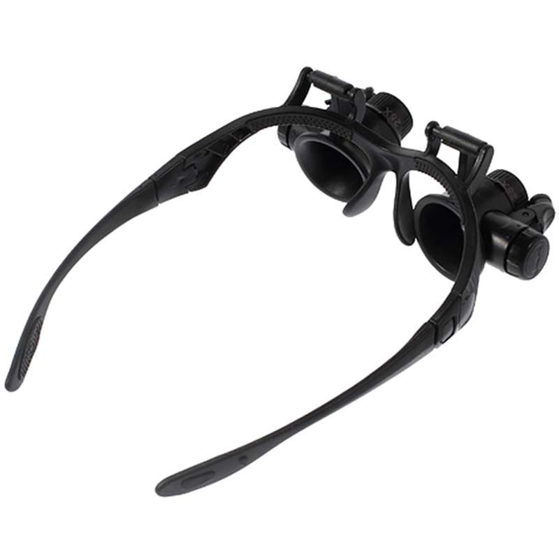 Gafas de lupa de luz LED 25X / 4X / 6X / 8X / 10X / 15X / 20X / 25 Gafas de  lupa de lente Ndcxsfigh nuevos