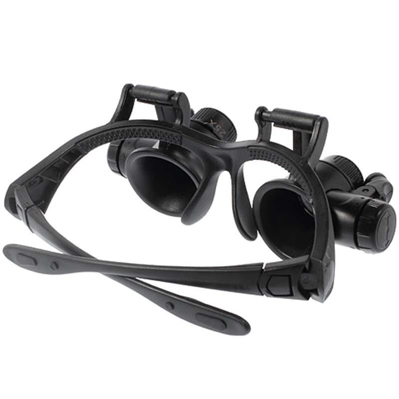 Gafas de lupa de luz LED 25X / 4X / 6X / 8X / 10X / 15X / 20X / 25 Gafas de  lupa de lente Ndcxsfigh nuevos