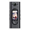 LK2313 Cámara de acción 4K con lente giratoria - Sumergible IP65 - Negra