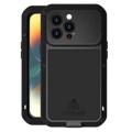 Funda Híbrida Love Mei Powerful para iPhone 14 Pro - Negro