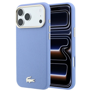 Funda Lacoste Champs Élysées para iPhone 18 Pro - Compatible con MagSafe - Azul