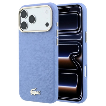 Funda Lacoste Champs Élysées para iPhone 18 Pro Max - Compatible con MagSafe - Azul