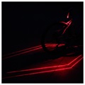 Laser Bike Tail Light & Laser Pointer - IPX5 - Red