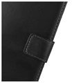 Google Pixel 3a Leather Wallet Case with Stand - Black