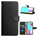 OnePlus 7 Pro Leather Wallet Case with Stand - Black