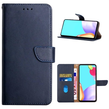 OnePlus 7 Pro Leather Wallet Case with Stand - Black