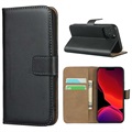 OnePlus 7 Pro Leather Wallet Case with Stand - Black