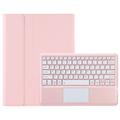 Funda con Teclado Bluetooth para Lenovo Idea Tab Pro - Rosa
