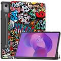 Funda Smart Folio Tri-Fold Series para Lenovo Idea Tab Pro - Graffiti