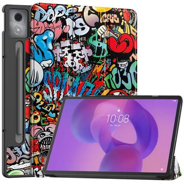 Funda Smart Folio Tri-Fold Series para Lenovo Idea Tab Pro - Graffiti