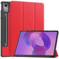 Funda Smart Folio Tri-Fold Series para Lenovo Idea Tab Pro - Roja